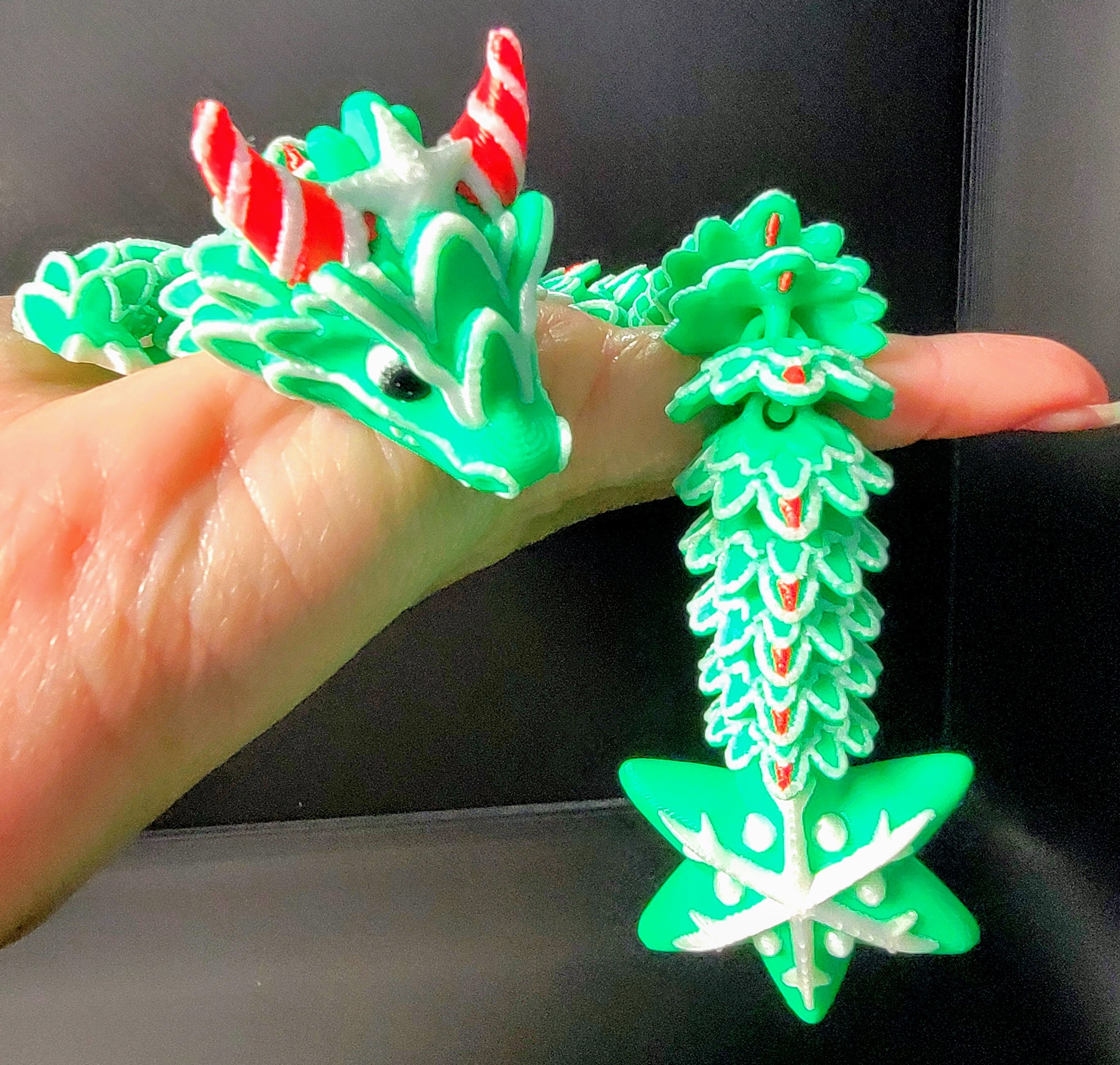 Crumbleclaw Christmas Cookie Dragon