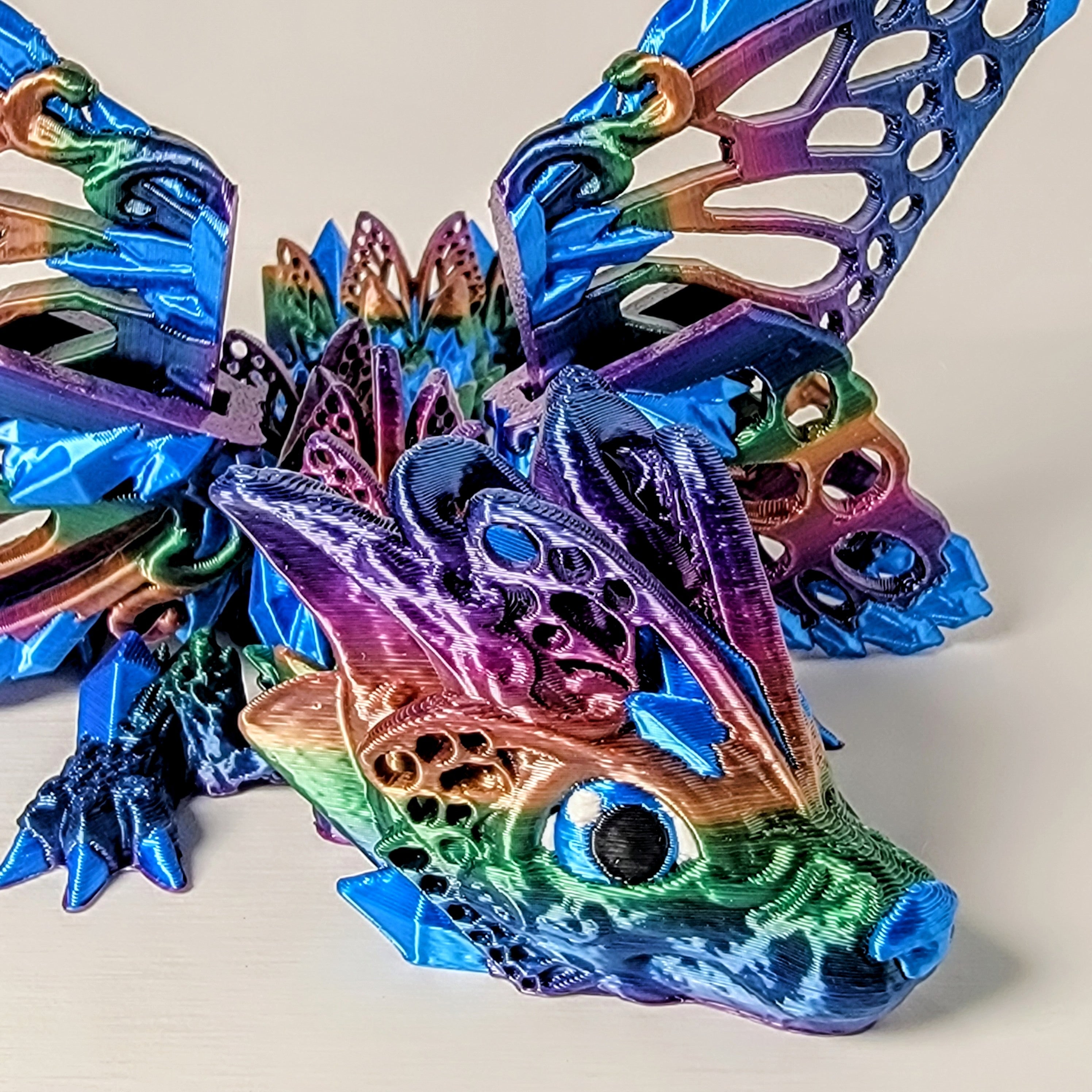 Baby Fae-Wolf Dragon (Twilight Rainbow)