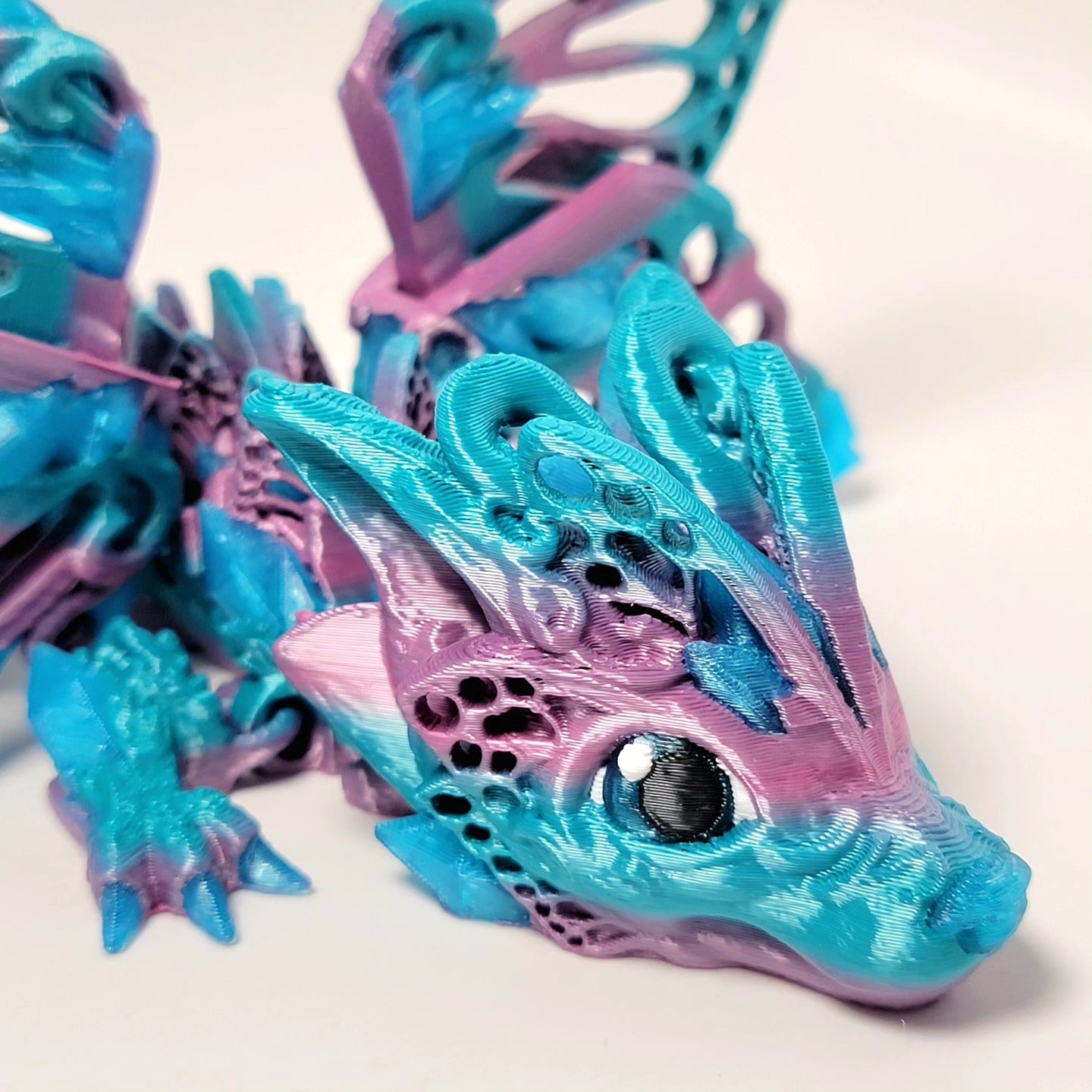 Baby Fae-Wolf Dragon (Ocean Dawn)