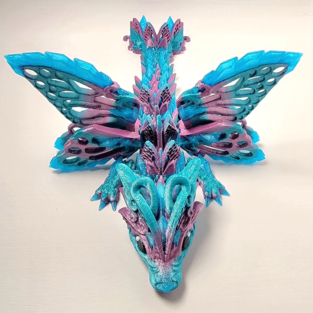 Baby Fae-Wolf Dragon (Ocean Dawn)