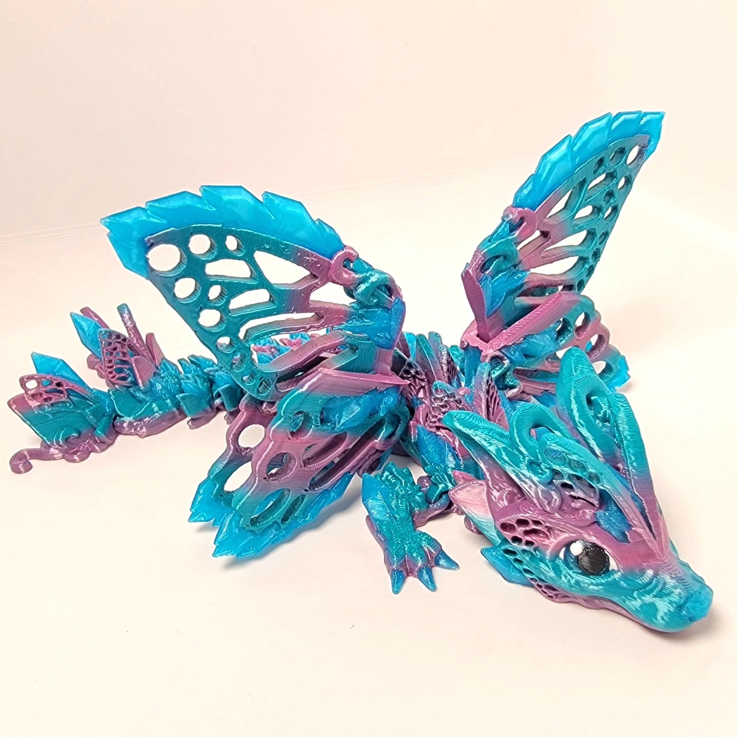 Baby Fae-Wolf Dragon (Ocean Dawn) – Whims & Wings
