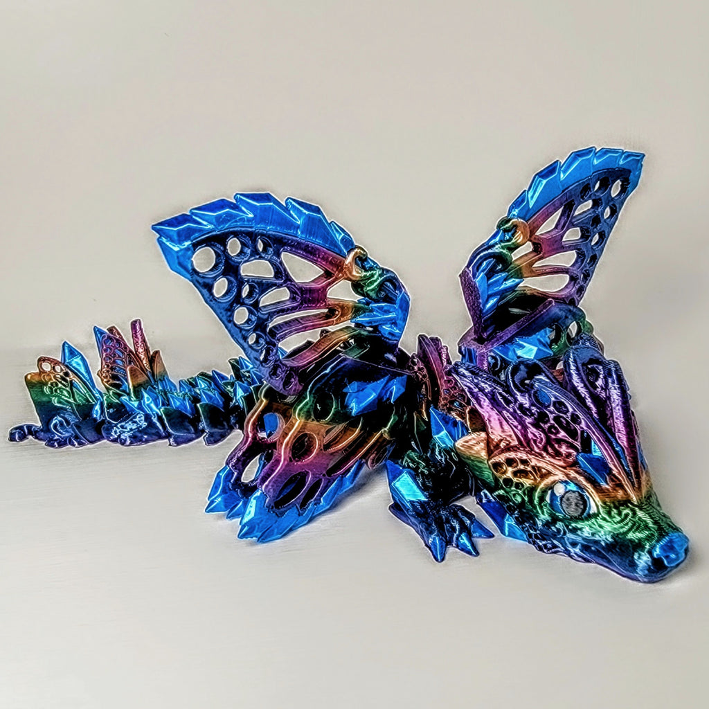 Baby Fae-Wolf Dragon (Twilight Rainbow)